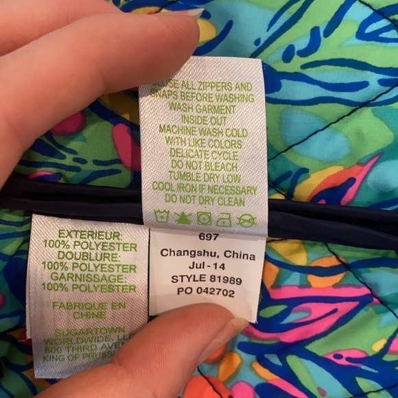 Lilly Pulitzer Quilted Vest - Picture 6 of 7